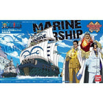 Bandai One Piece Grand Ship Collection Marine Warship – One Piece Model Kit