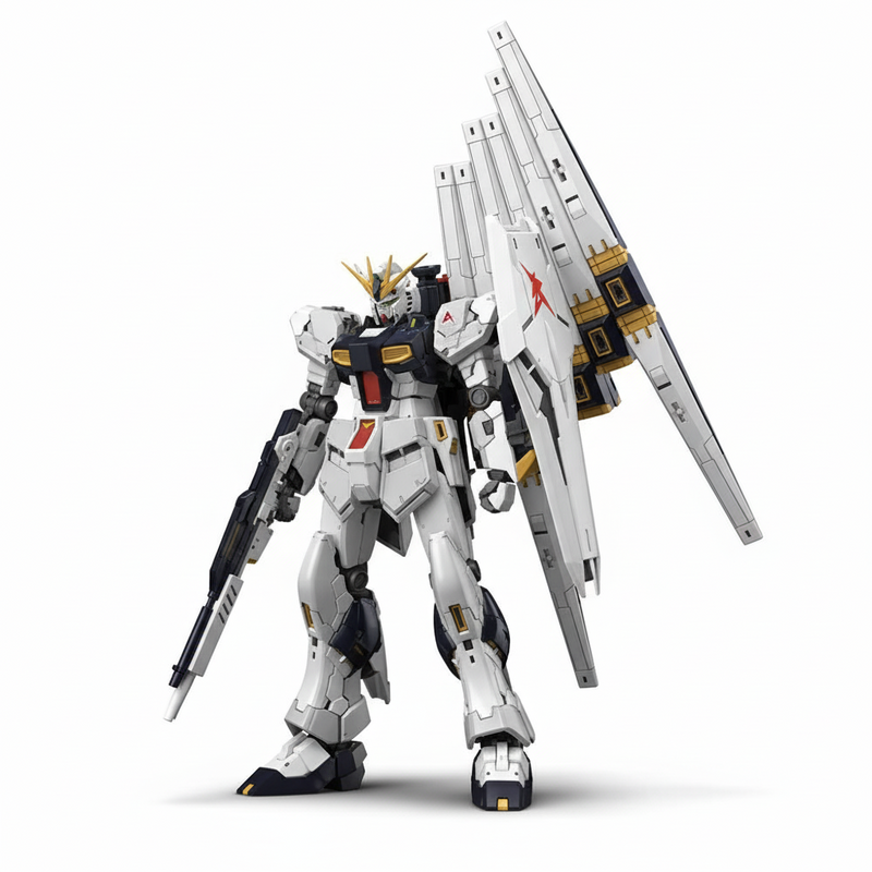 Bandai RG 1/144 RX-93 ν Gundam – Amuro Ray’s E.F.S.F. Mobile Suit (Char’s Counterattack)