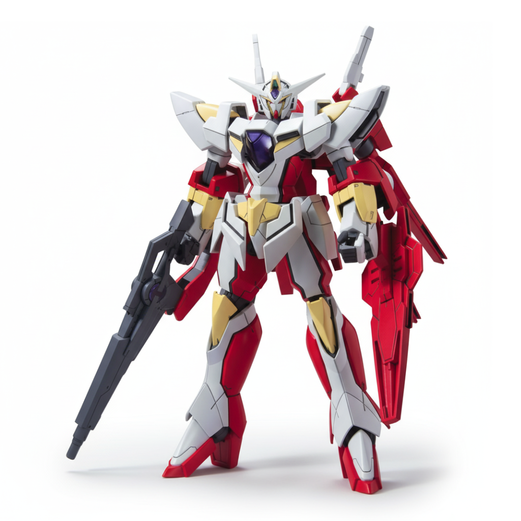 Bandai HG 1/144 CB-0000G/C Reborns Gundam – Mobile Suit Gundam 00 Gunpla Model Kit