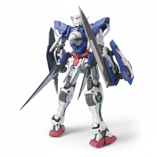 Bandai MG 1/100 GN-001 Gundam Exia – Celestial Being Mobile Suit Model Kit