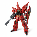 Bandai MG 1/100 MSN-06S Sinanju Ver.Ka – Neo Zeon Customized Mobile Suit Model Kit