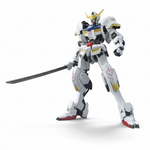 Bandai HG 1/144 ASW-G-08 Gundam Barbatos & Long Distance Transport Booster Kutan Type III – Iron-Blooded Orphans Model Kit