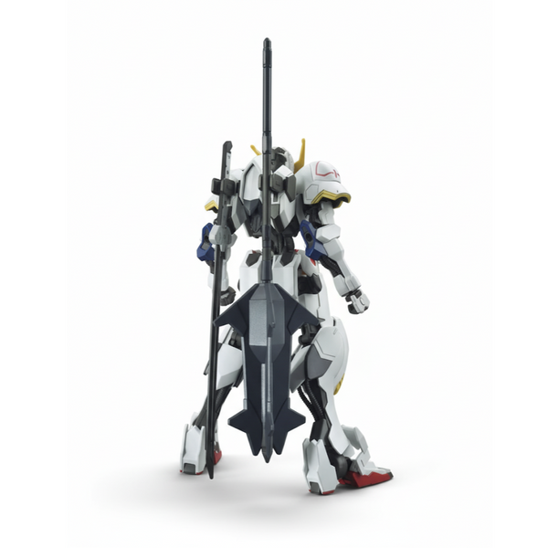 Bandai HG 1/144 ASW-G-08 Gundam Barbatos & Long Distance Transport Booster Kutan Type III – Iron-Blooded Orphans Model Kit