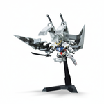 Bandai HG 1/144 ASW-G-08 Gundam Barbatos & Long Distance Transport Booster Kutan Type III – Iron-Blooded Orphans Model Kit