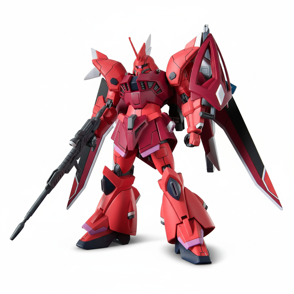 Bandai HG 1/144 ZGMF-2025/F Gelgoog Menace (Lunamaria Hawke Custom) – Mobile Suit Gundam SEED Freedom Model Kit