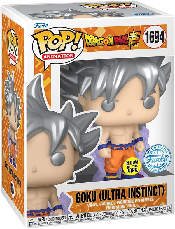 Funko Pop DragonBall Super Goku Ultra Instinct #383 Figure