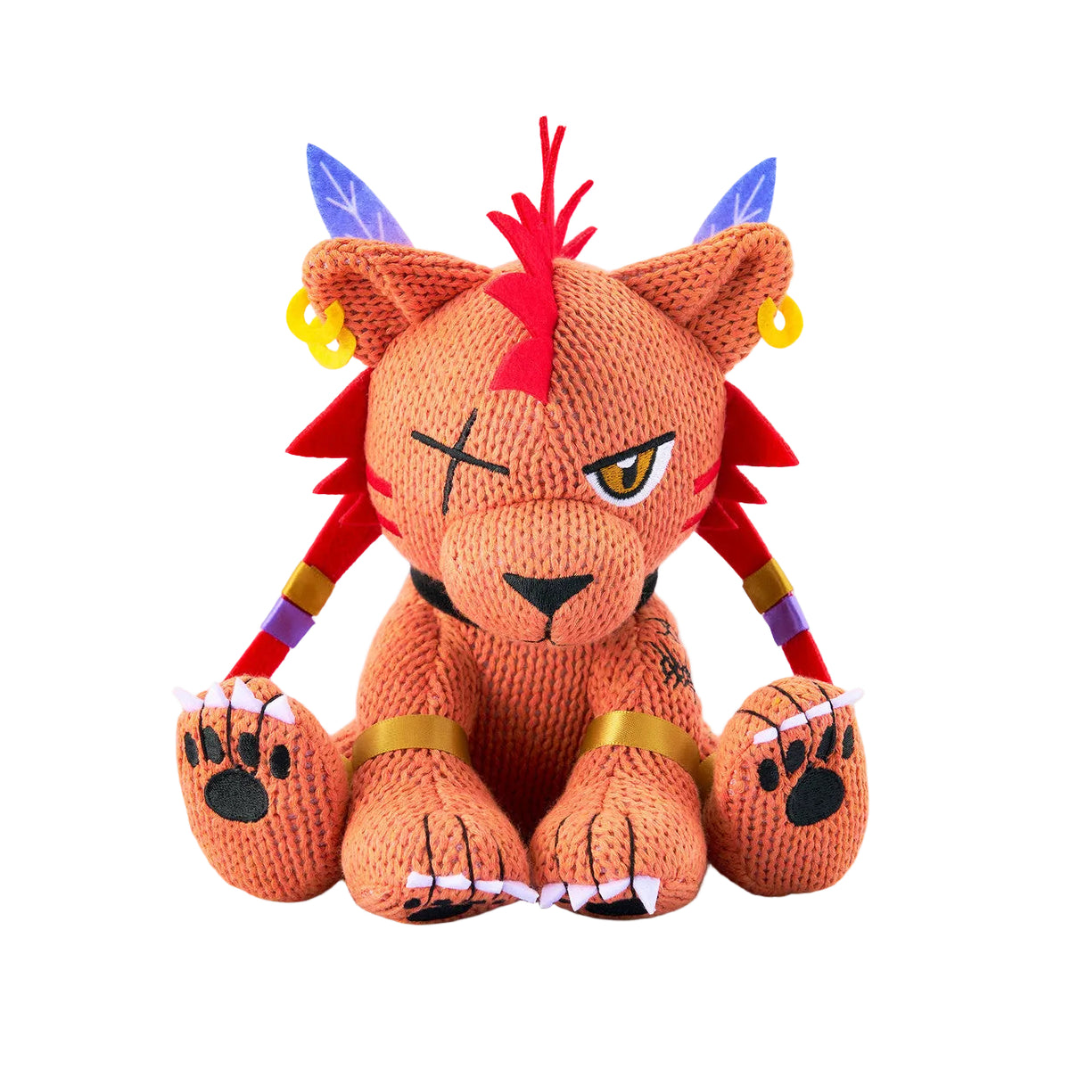 Final Fantasy VII Remake Knitted Plush - Red XIII